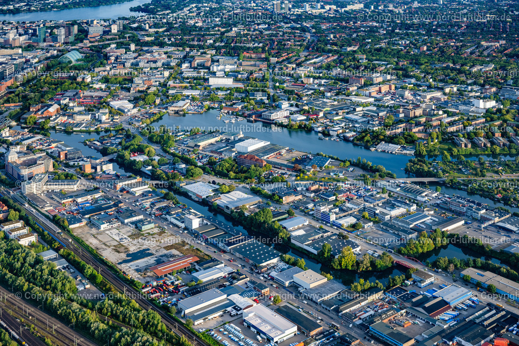 Hamburg_Rothenburgsort_ELS_5976200925 | HAMBURG 20.09.2025 Industrie- und Gewerbegebiet " Großmannstraße " an der Straße Bullenhuser Damm in Hamburg, Deutschland. // Industrial and commercial area " Grossmannstrasse " on street Bullenhuser Damm in Hamburg, Germany. Foto: Martin Elsen