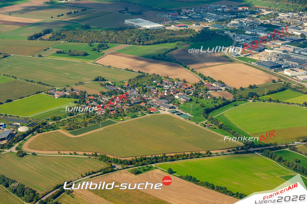 Luftaufnahme von Raibach Rosengarten Bild- Das Luftbild wurde 2025 vom UL-Flugzeug heraus erstellt ( keine Drohne ) - Hochauflösende Luftaufnahme -Nicht vergleichbar mit Google Maps oder Satelittenbilder- Die Geschenkidee !Mit Lizenz und Bildrechte bestellbar