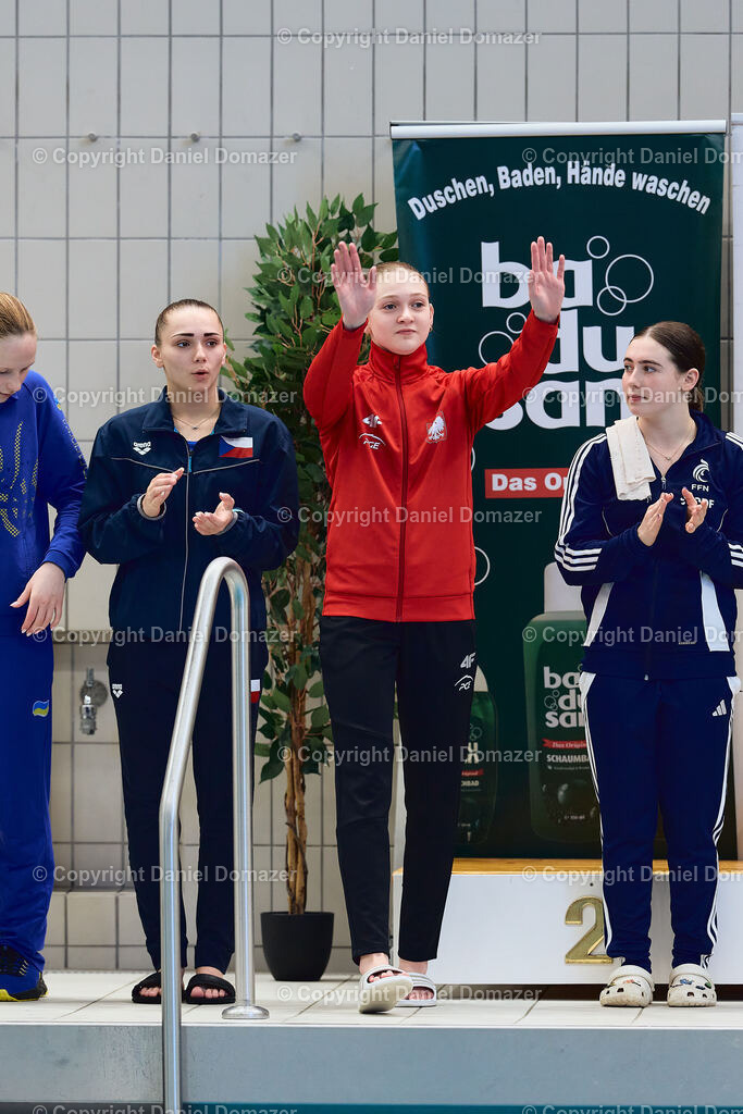 International Youth Diving Meet 2026 | Day 4 of 5 | International Youth Diving Meet 2026| Day 4 of 5 | 25.04.2026 | Youth diving competition featuring 1m and 3m springboard and platform at the Schwimmsportkomplex Freiberger Platz in Dresden.@ Domazer Photography - Realisiert mit Pictrs.com
