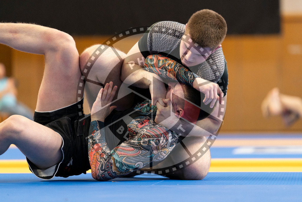 20240316PBB0765 | Athletes compete during the ADCC Eastern European Open grappling Competition in Poznan, Poland, on March 16, 2024.
