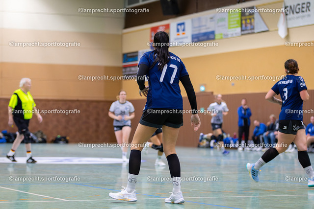 Handball I Damen I Saison 2025-2026 I Kreisliga G I 7. Spieltag I HSG Kalkberg 06 II - TuS Aumühle-Wohltorf II 030 | Laura Marie Schramm (77, HSG Kalkberg 06 II) - Realisiert mit Pictrs.com