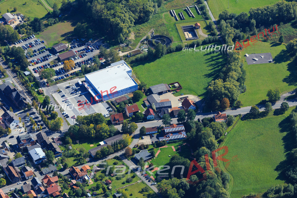 Luftbild von  Badrodach - Luftaufnahme wurde 2015 von https://frankenair.de mittels Flugzeug (keine Drohne) erstellt - die Geschenkidee