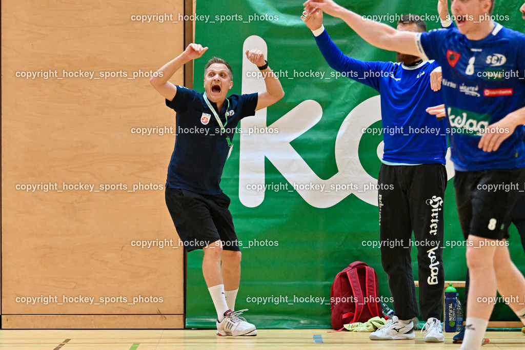 SC Ferlach vs. UHK Krems | Betreuer SC Ferlach Hoezl Christoph, SC Ferlach vs. UHK Krems, SC Ferlach vs. UHK Krems am 02.05.2026 in Ferlach (Ballspielhalle Ferlach), Austria, (Photo by Bernd Stefan)