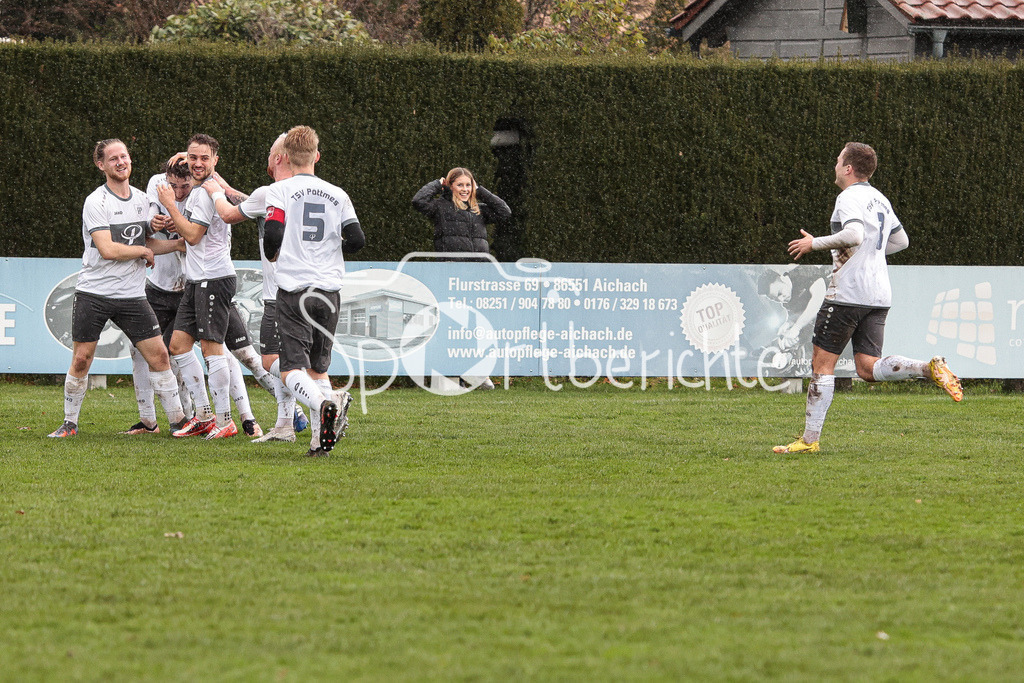 BC Aichach - TSV Pöttmes | Jubel nach 1-2