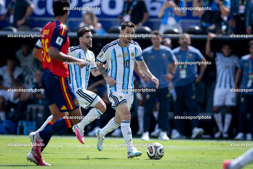 FOOTBALL : Argentine vs Espagne – Finale de la Coupe du Monde FIFA 2026. New York New Jersey Stadium, East Rutherford, New Jersey, États-Unis. 19/07/2026. | Lionel Messi #10 (Argentine)