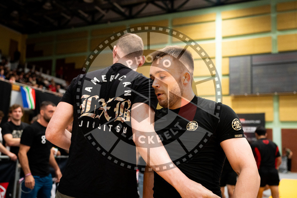 20250906PBB0915 | Fighters compete during the ADCC European Trials  competition in Warsaw, Poland, on September 6, 2025.