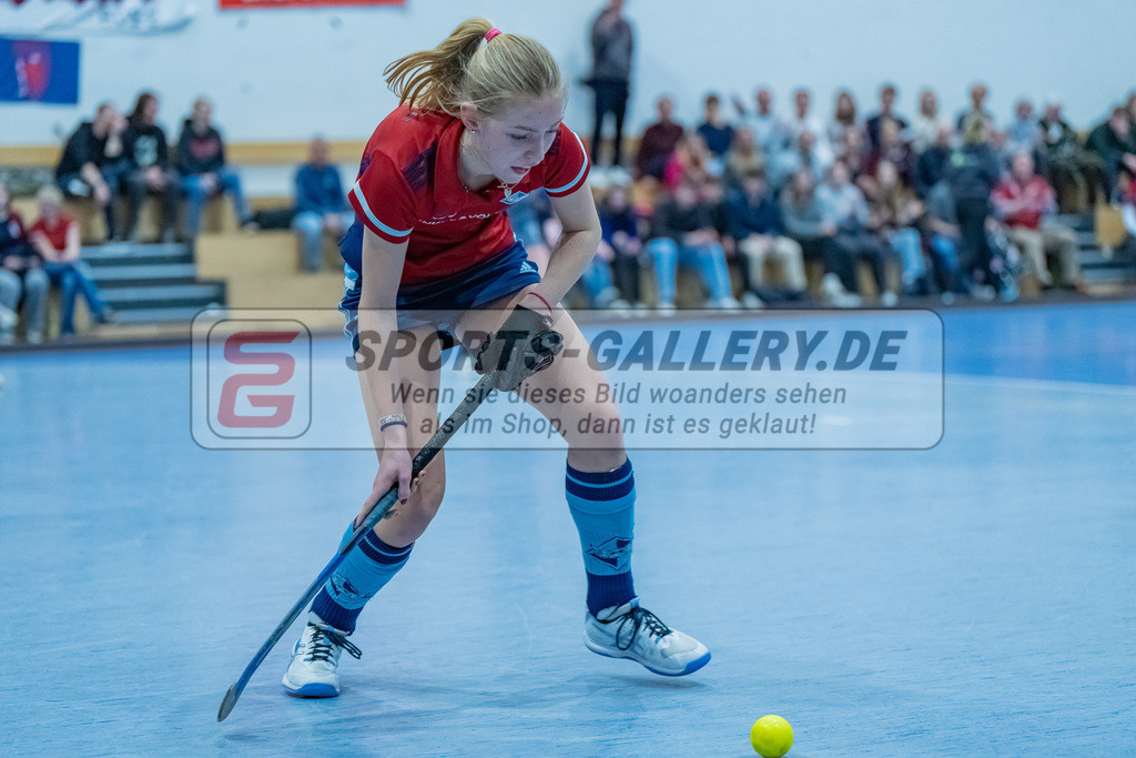 HK_20240303_109237 | Spiel um Platz 3 Deutsche Meisterschaft WU16 am 3.3.2024 Halle DHC, Düsseldorf ,