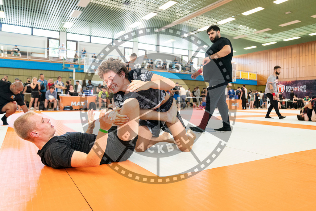 20230624PBB_2302 | Athletes compete during the Grappling Industries BJJ Competition in the Siemensstadt sport club in Berlin, Germany, on June 24, 2023.