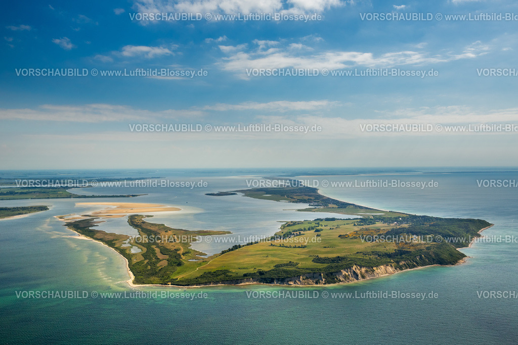 Ostsee16062530Hiddensee | Blick von Norden auf die Insel Hiddensee,  Insel Hiddensee, Ostseeküste,Mecklenburg-Vorpommern, Vorpommern, Mecklenburg-Vorpommern, Deutschland