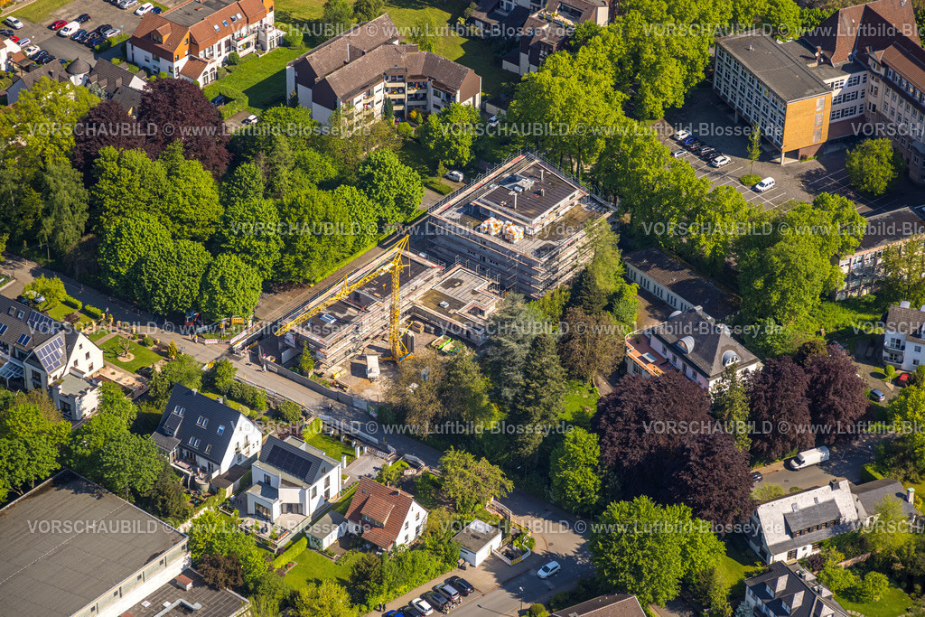 Arnsberg230500237 | Luftbild, Baustelle und Neubau St. Georgs-Pfad, Neheim, Arnsberg, Sauerland, Nordrhein-Westfalen, Deutschland