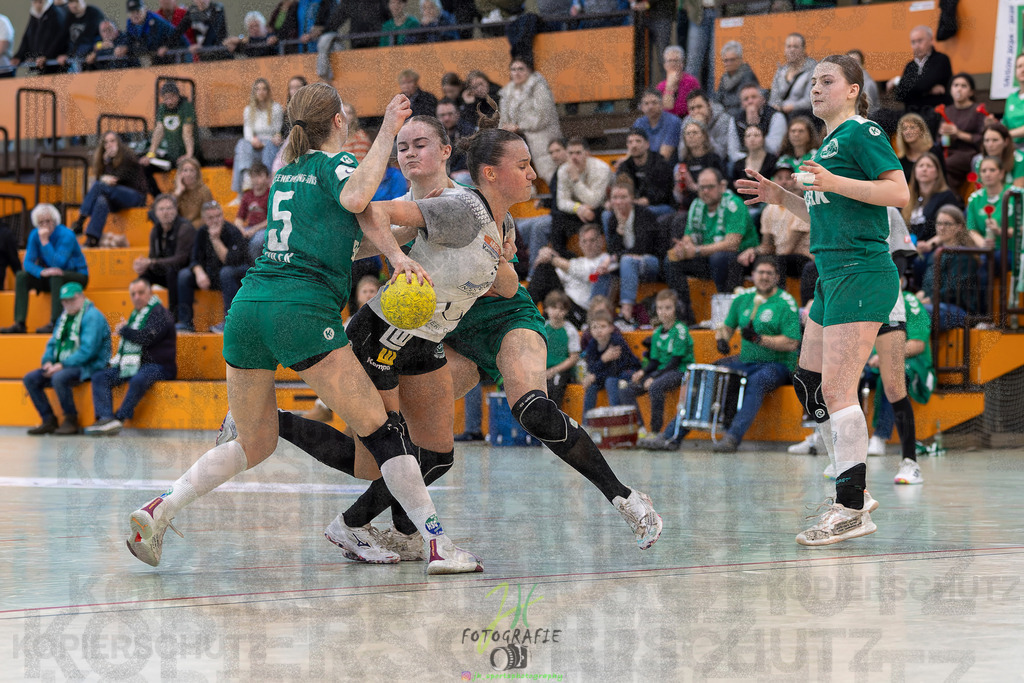 Jugendbundesliga wJA, Pokalrunde, HSG Kleenheim/Langgöns - Frisch Auf Göppingen | Jugendbundesliga wJA, Pokalrunde, HSG Kleenheim/Langgöns - Frisch Auf Göppingen am 28.02.2026 in Oberkleen (Weidig-Halle)Photo © 2026 - Jörg Heinrich - Realisiert mit Pictrs.com