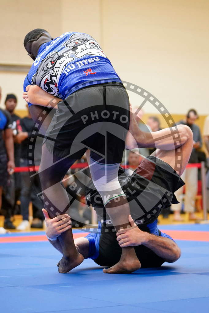 20240203PBB07903 | Fighters compete during the Brazilian Jiu-Jitsu Championship of the AJP Tour in Maintal by Frankfurt am Main, Germany, on February 2, 2024.
