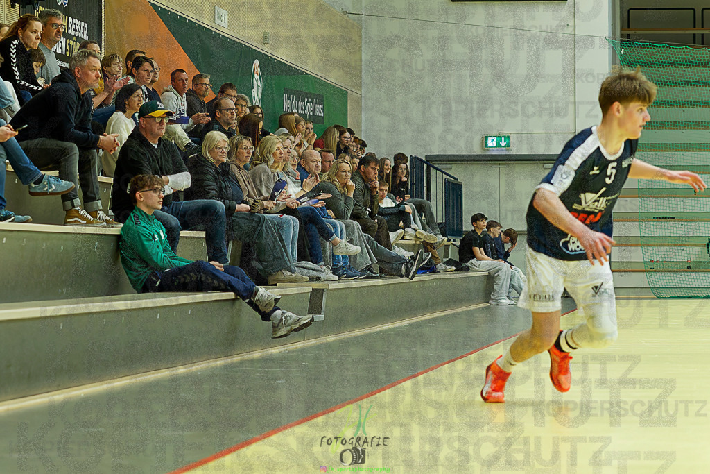 mJB Pokalrunde dt. Meisterschaft, TV Hüttenberg - TSV GWD Minden | mJB Pokalrunde dt. Meisterschaft, TV Hüttenberg - TSV GWD Minden am 15.03.2025 in Münchholzhausen (Sporthalle Münchholzhausen)Photo © 2025 - Jörg Heinrich - Realisiert mit Pictrs.com