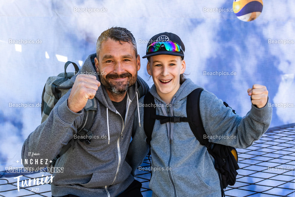 2023-00069082-Vater-Sohn-Turnier | 18.05.2023; Berlin Foto: Gerold Rebsch - www.beachpics.de