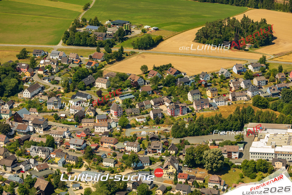 Luftaufnahme von Marlesreuth Naila Bild- Das Luftbild wurde 2025 vom UL-Flugzeug heraus erstellt ( keine Drohne ) - Hochauflösende Luftaufnahme -Nicht vergleichbar mit Google Maps oder Satelittenbilder- Die Geschenkidee !Mit Lizenz und Bildrechte bestellbar