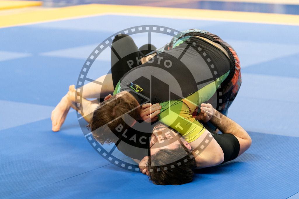 20240316PBB2629 | Athletes compete during the ADCC Eastern European Open grappling Competition in Poznan, Poland, on March 16, 2024.