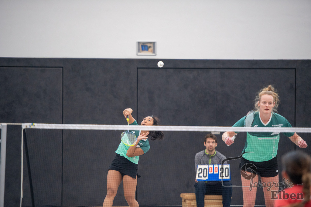 Spieltag Badminton TV Metjendorf | Giajeng Atmoio (TVM1); Spieltag Badminton TV Metjendorf am 16.02.2025; in Wiefelstede / Metjendorf (Sporthalle Auf dem Kamp), Photo: Philip Eiben 2025 - Realisiert mit Pictrs.com