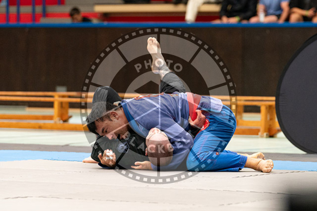 20230826PBB51811 | Fighters compete during the AJP INTLPRO BJJ and grappling competition in Hamburg, Germany, on August 26 2023.