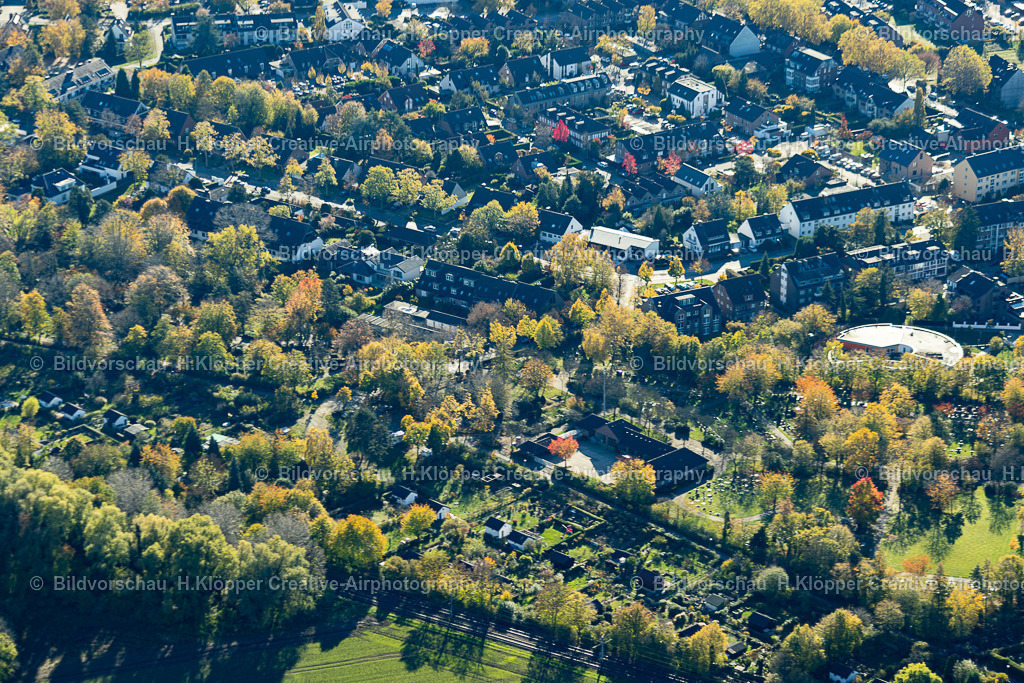 Parkterrassen Meerbusch-Buederich-Moerser Str.-8760 | Luftbildfotografie Hermann Klöpper - Realisiert mit Pictrs.com