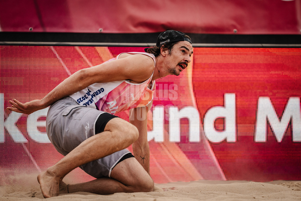 Beachvolleyball | Männer | Allianz German Beach Tour 2025 | Tourstop Berlin | 22.08.2025 | Jannik Kühlborn
