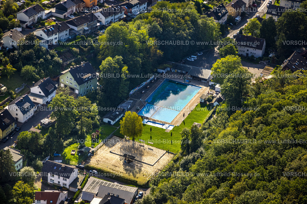 Hagen230902816 | Luftbild, Freibad Henkhausen, Hohenlimburg, Hagen, Ruhrgebiet, Nordrhein-Westfalen, Deutschland