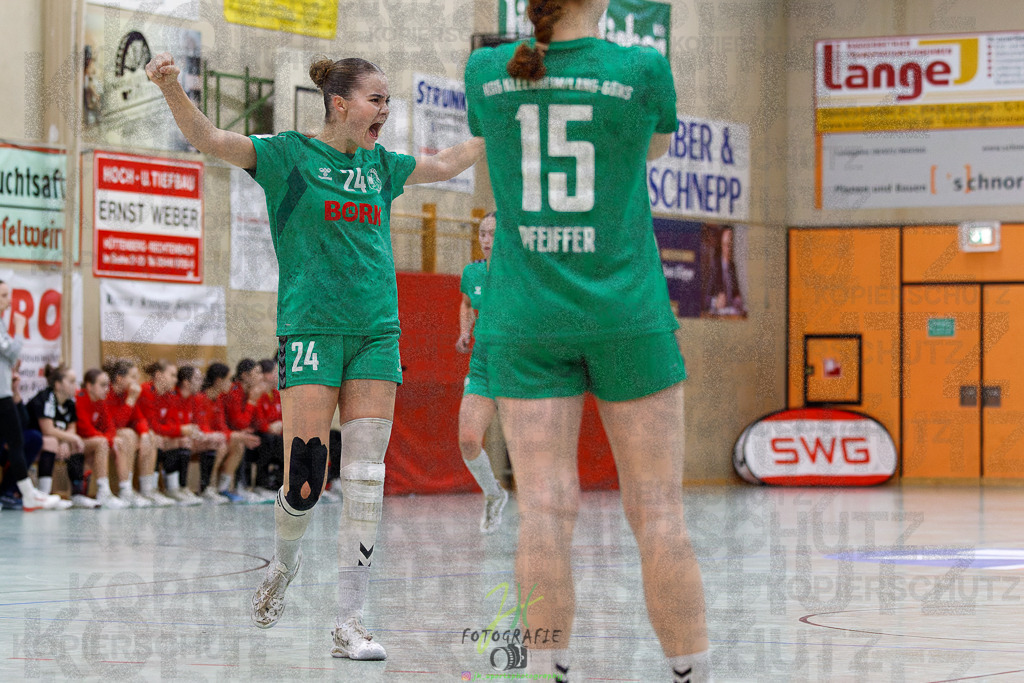 2024-10-19_044 | Jugendbundesliga B-Jugend weiblich; HSG Kleenheim/Langgöns - Longericher SC am 19.10.2024 in Oberkleen (Weidig-Halle) - Realisiert mit Pictrs.com