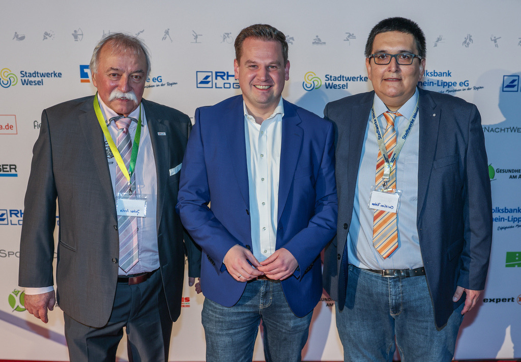 top-top.de250214-107 | Die 3. Weseler SportNacht, die große Sportgala mit Ehrungen der Weseler Sportler des Jahres 2024 findet am Freitag, den 14.02.2025 im Festzelt an der Rheinpromenade statt.Foto: Erwin Pottgiesser