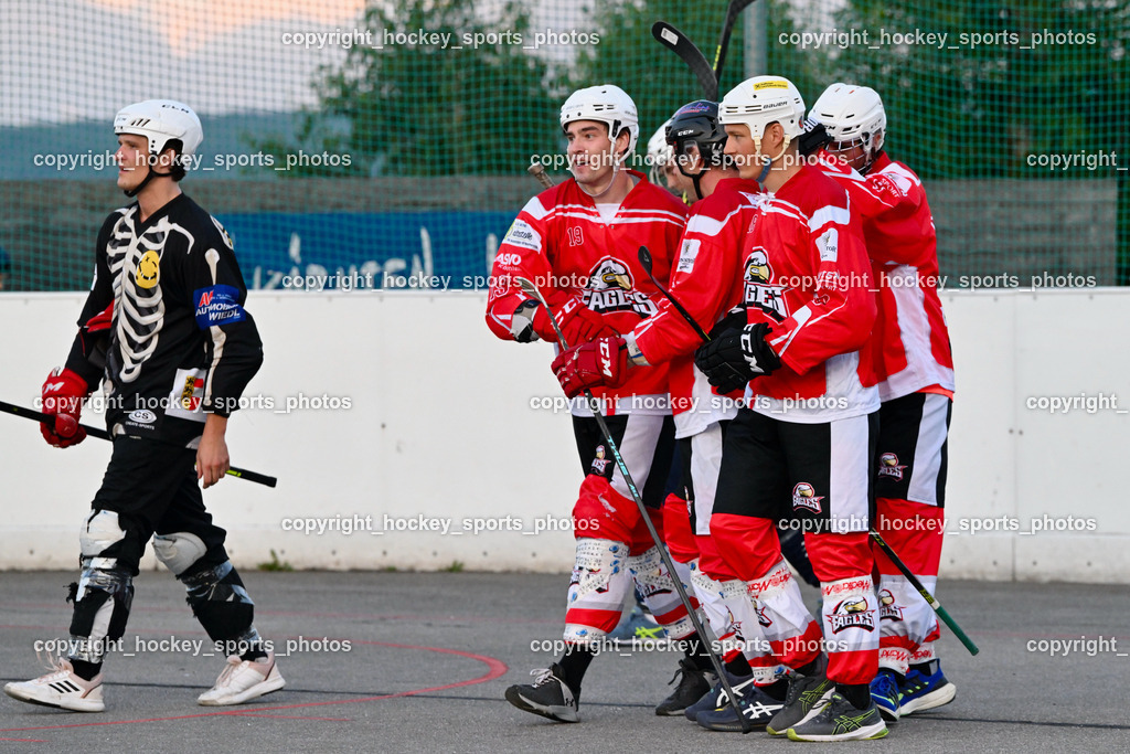 Team Zehenthof vs. HSC Eagles 14.7.2023 | Jubel HSC Eagles Mannschaft, #19 Puff Wolfgang, #18 Steinwender Oliver, #1 Kravanja Kristian
