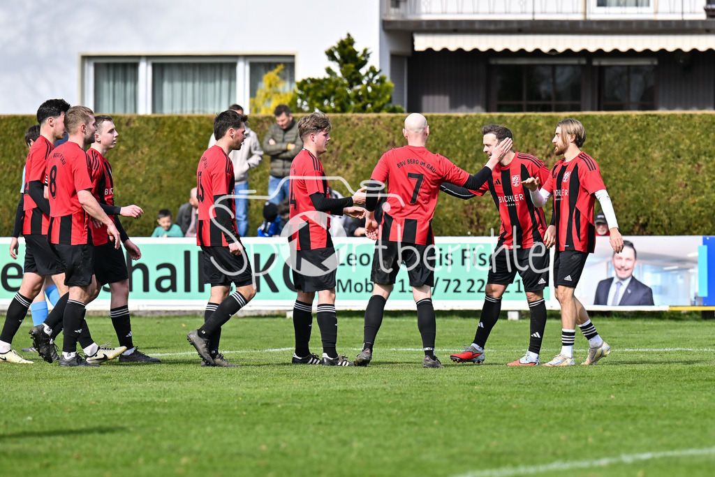 BC Aichach - BSV Berg im Gau | Jubel nach 0-1 BIG 15