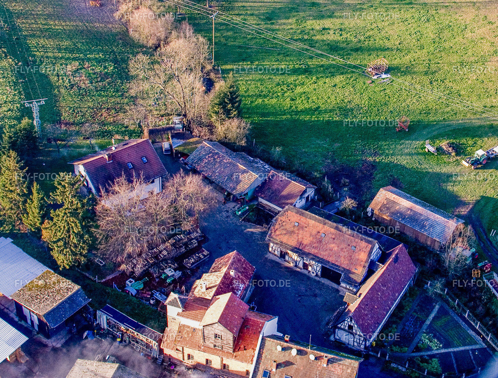 Schaidt, Schaidter Mühle | Luftbild: Schaidt, Schaidter Mühle im Ortsteil Schaidt in Wörth im Bundesland Rheinland-Pfalz in Deutschland. Foto: IMG_14840.jpg vom 30.11.2008 durch Werner Riehm/FLY-FOTO.de - Realisiert mit Pictrs.com