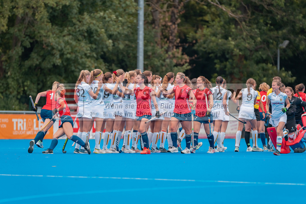 HK_20230715_102560 | Euro Hockey WU18 SF1 Belgium vs England Championship Girls &amp; Boys am 15.7.2023 CHTC , Krefeld ,