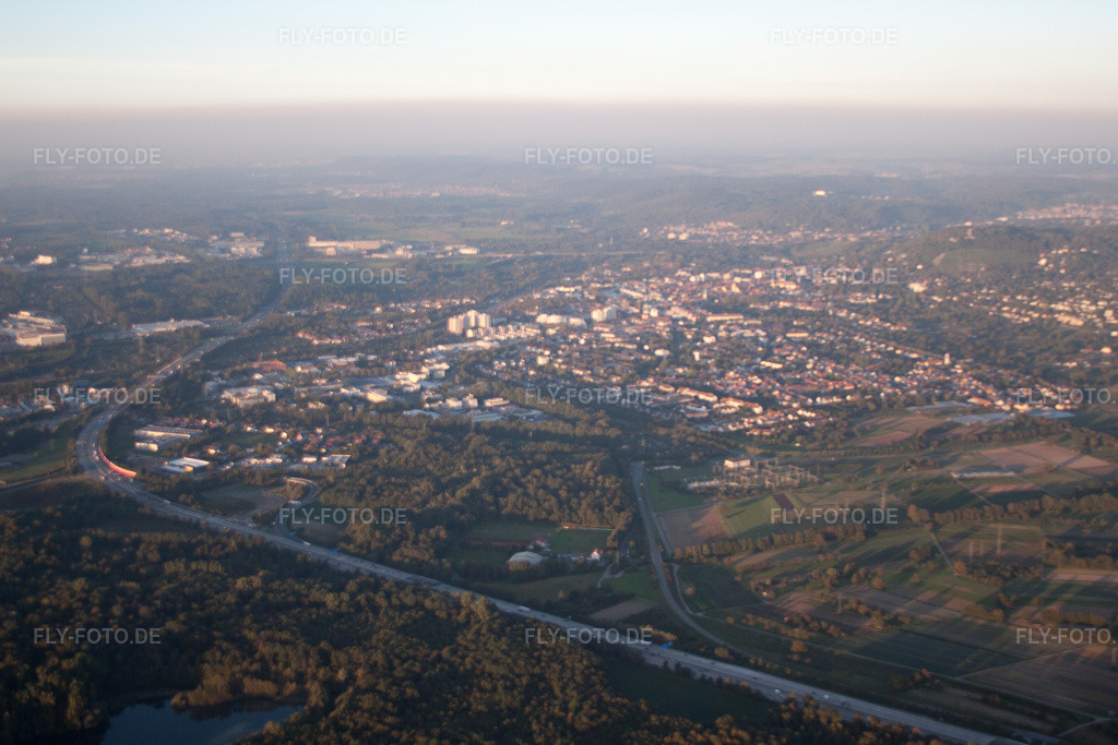 Luftbild: Durlach, Turmberg im Ortsteil Durlach in Karlsruhe im Bundesland Baden-Württemberg in Deutschland. Foto: IMG_59928.jpg vom 24.09.2013 durch Werner Riehm/FLY-FOTO.de