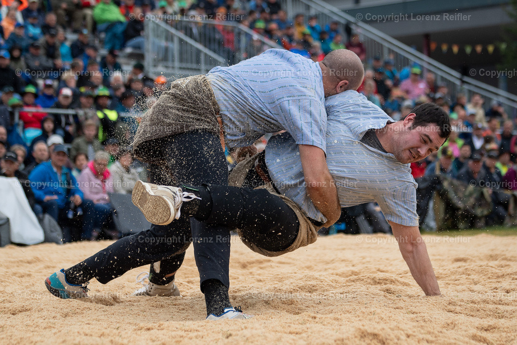 Schwingen -  Appenzeller Kantonal Schwingfest 2024 | Hundwil, 7.7.24, Schwingen - Appenzeller Kantonal Schwingfest.