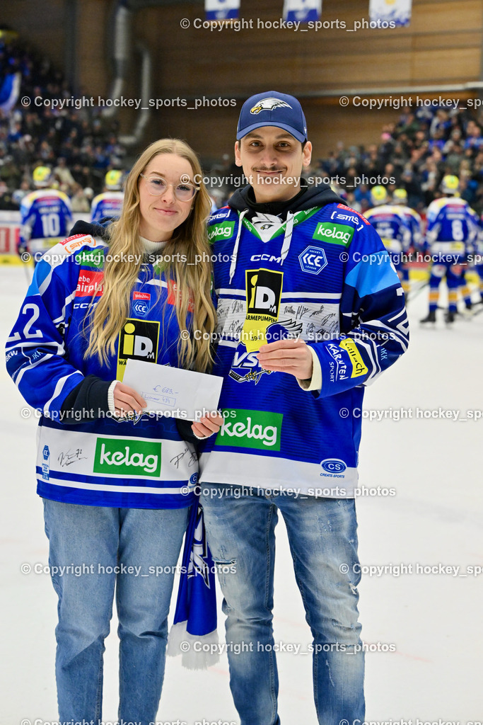 EC IDM Wärmepumpen VSV vs. Steinbach Black Wings Linz | Jugend Gewinnspiel, EC IDM Wärmepumpen VSV vs. Steinbach Black Wings Linz, EC IDM Wärmepumpen VSV vs. Steinbach Black Wings Linz am 23.01.2026 in Villach (Stadthalle Villach), Austria, (Photo by Bernd Stefan)