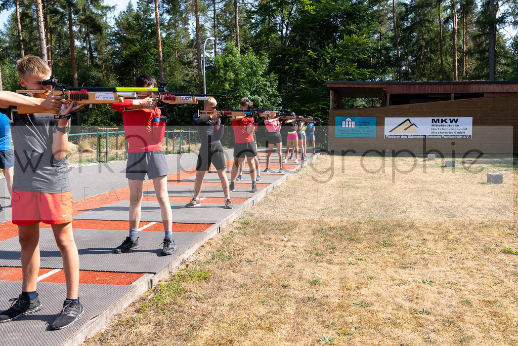 Training Frankenhain | Training Frankenhain am 11. August 2022 mit Ministerbesuch