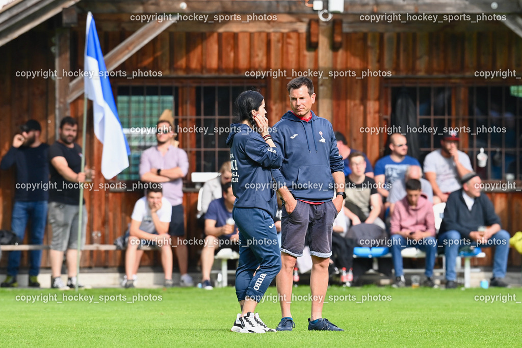 SV Dellach Gail vs. SAK 29.5.2023 | Physiotherapeutin  SAK Slavica Todorovic, Assistentcoach SAK Simon Sadnek