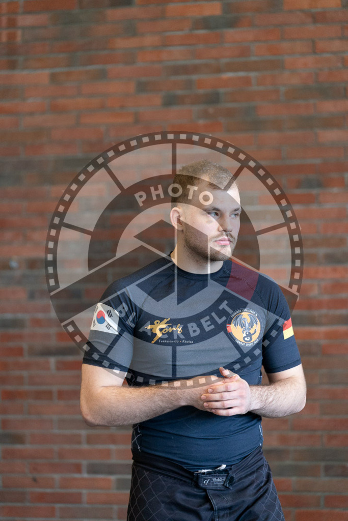 20250329PBB1993 | Fighters compete during the International Luta Livre (ILLCS) Germany IX Spring 2025 Competition spring on March 29, 2025 in Hannover, Germany.© Chiara Dazi