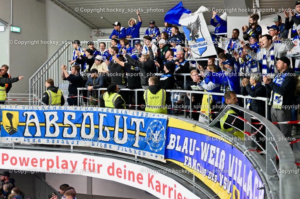 EC KAC vs. EC IDM Wärmepumpen VSV 10.3.2023 | Messehalle Klagenfurt, Heidi Horten Arena, Derby Stimmung, EC Villach Fans, Absolut Villach
