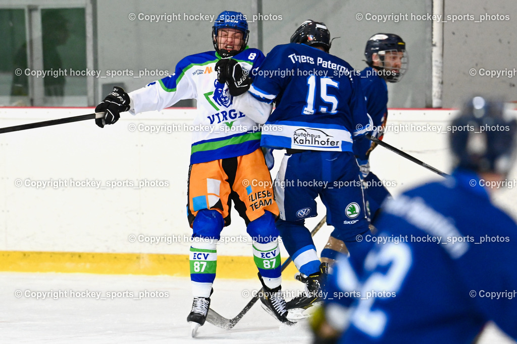  EC Tigers Paternion vs. EC Virgen 8.1.2022 | #87Holzer Kevin, #15 Rauter Johann