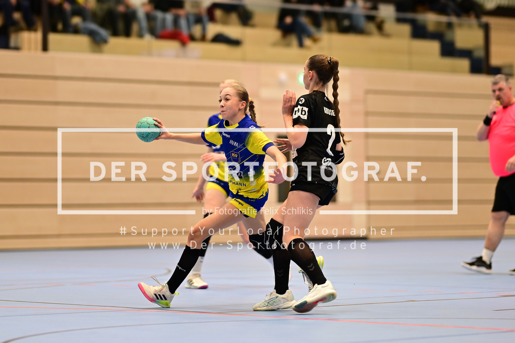 Handball I Juniorinnen I Saison 2025-2026 I Regionalliga I 9. Spieltag I Buxtehuder SV - TV Hannover-Badenstedt I 18438 | Der Sportfotograf. - Realized with Pictrs.com