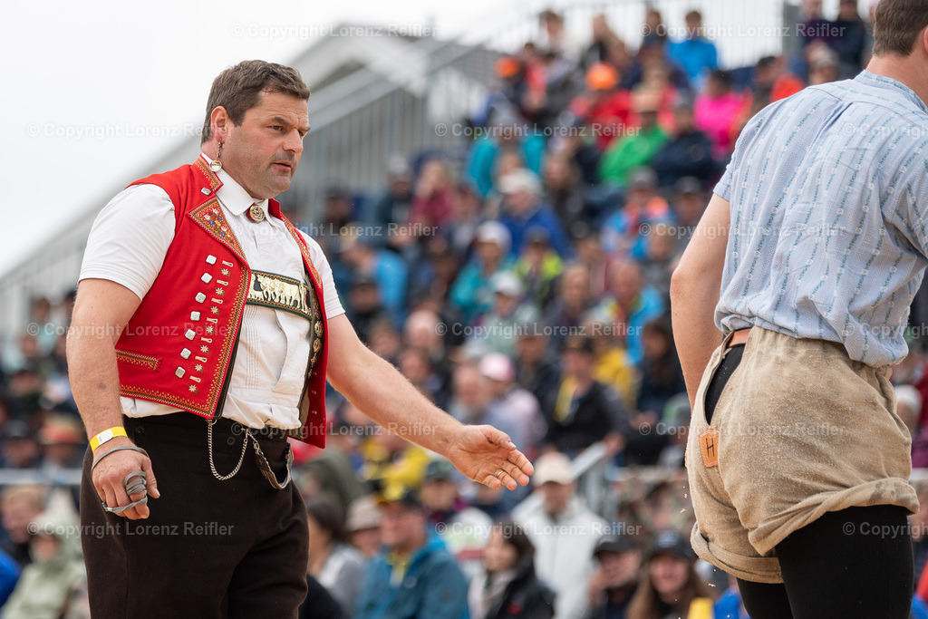Schwingen -  Appenzeller Kantonal Schwingfest 2024 | Hundwil, 7.7.24, Schwingen - Appenzeller Kantonal Schwingfest.
