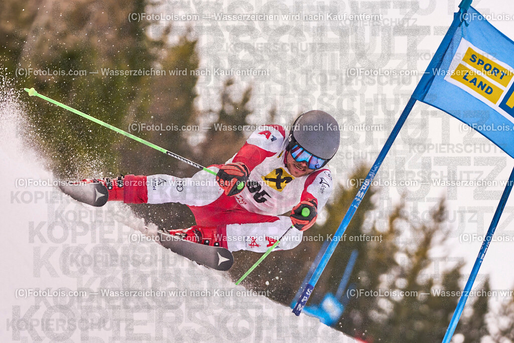 ALP1219_MastersCup-RTL-II_LKHF_Riesenhuber Florian | NÖ Raiffeisen MastersCup, Jugend - Damen - Herren, Riesentorlauf-Rennen 2 auf der Fuchswaldpiste in Lackenhof am Ötscher, durchführender Verein: Schiklub Lackenhof, So 9. Februar 2025.