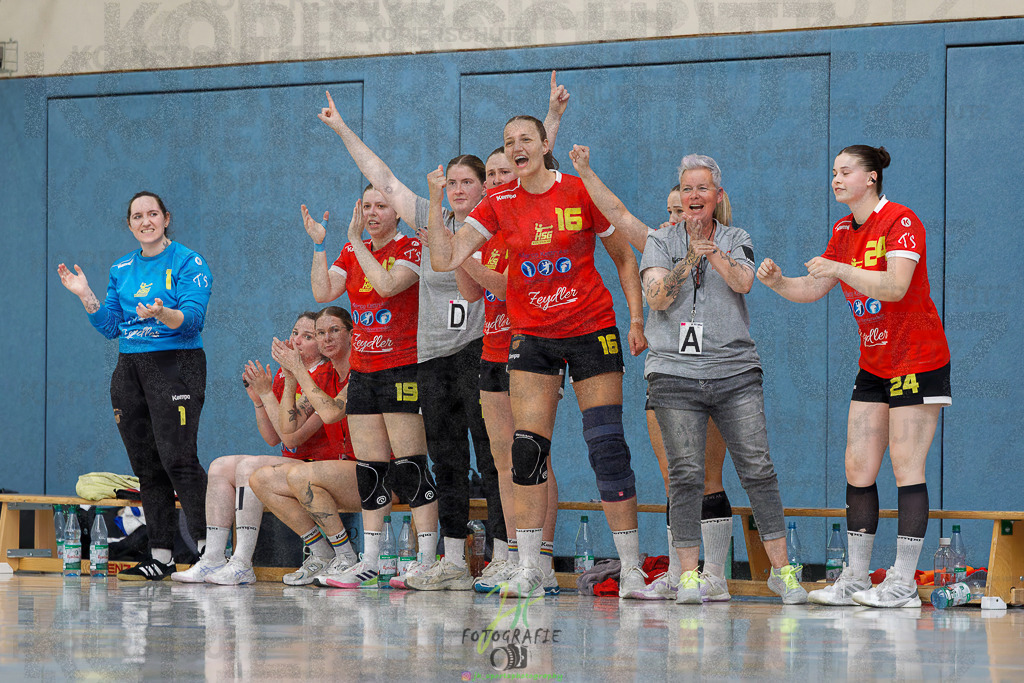 HSG Wettenberg - HSG Lumdatal | Wiederholungs-/Entscheidungsspiel um die Meisterschaft in der Frauen Oberliga Mitte und Aufstieg in die RegionalligaHSG Wettenberg - HSG Lumdatal am 11.05.2025 in Launsbach (Wettenberg) (Halle GS Launsbach (Wettenberg))Photo © 2025 - Jörg Heinrich - Realisiert mit Pictrs.com