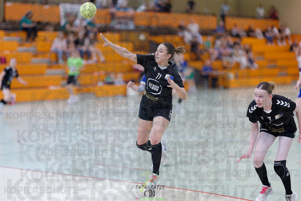 Quali-Turnier JBL wJA; DJK SF Budenheim - TuS Steißlingen | Quali-Turnier JBL wJA; DJK SF Budenheim - TuS Steißlingen am 31.05.2025 in Oberkleen (Weidig-Halle)Photo © 2025 - Jörg Heinrich - Realisiert mit Pictrs.com