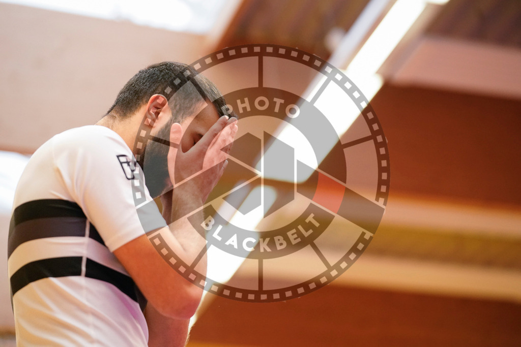 20240203PBB09804 | Fighters compete during the Brazilian Jiu-Jitsu Championship of the AJP Tour in Maintal by Frankfurt am Main, Germany, on February 2, 2024.