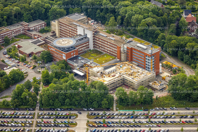Hamm220603928 | Luftbild, St. Barbara-Klinik Hamm-Heessen mit Baustelle für Erweiterungsbau, Heessen, Hamm, Ruhrgebiet, Nordrhein-Westfalen, Deutschland