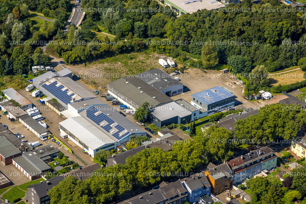 Gladbeck240805937 | Luftbild, Gewerbegebiet Emscherstraße mit Metallschleiferei Spiller, Brauck, Gladbeck, Ruhrgebiet, Nordrhein-Westfalen, Deutschland