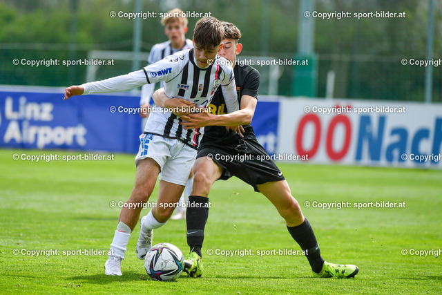 AUT, U15, AKA Lask-Juniors vs AKA FC Admira | 09.04.2022, Hofmann Arena Linz, AUT, U15, AKA Lask-Juniors vs AKA FC Admira, im Bild Bence Fonai (AKA Lask-Juniors)

// U15 Liga Match between AKA Lask-Juniors vs AKA FC Admira in Linz, Austria on 2022/04/09
