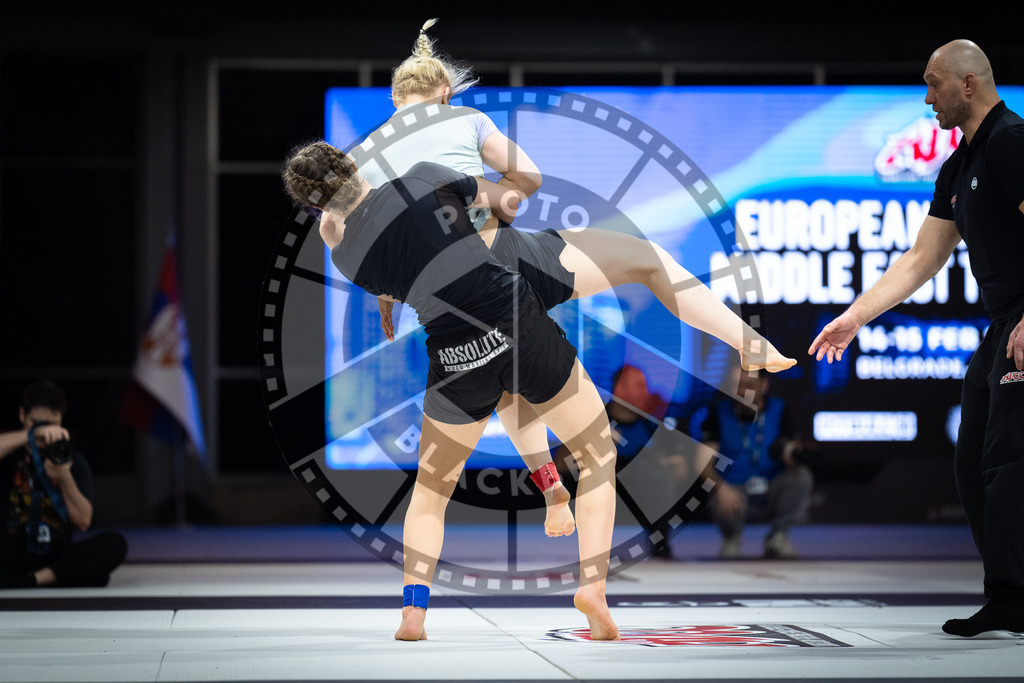 20260215PBB5168 | Fighters compete during the ADCC European Trials competition day 2 in Belgrade, Serbia, on February 15, 2026.