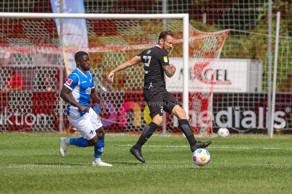Giessen_Darmstadt (78) | 16.07.2023; Testspiel; Waldstadion Gießen; FC Gießen - SV Darmstadt 98; Ergebnis: 2:0 (0:0)